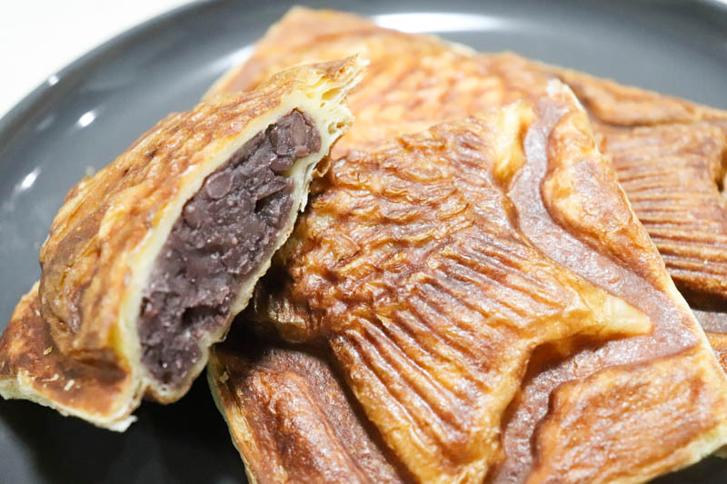 石川県金沢市にあるカフェショコティのクロワッサンたい焼き