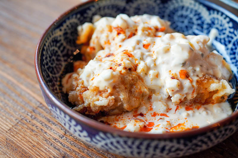 石川県金沢市柿木畠の創作居酒屋イザカヤむしゃむしゃ料理タルタルちきん南蛮