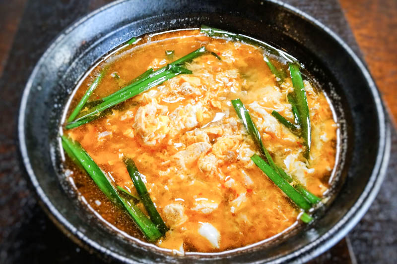 石川県金沢市にある辛麺笑福