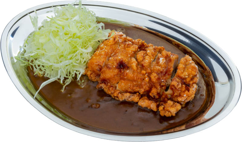石川県の金沢カレーの店チャンピオンカレー山賊焼カレー