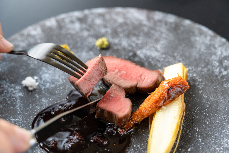 金沢市東御影町にあるフレンチレストランLes Mailles（レマイユ）の料理