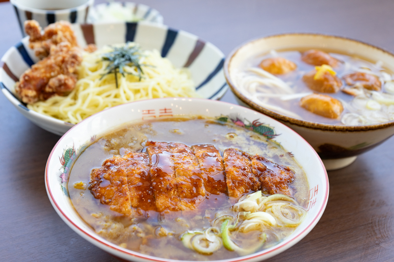 道の駅めぐみ白山にある麺屋㐂色（きいろ）