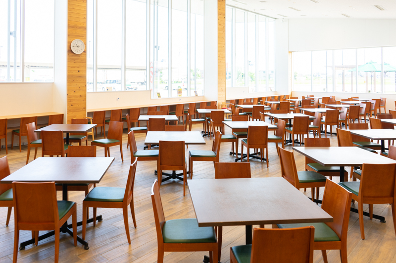 道の駅めぐみ白山にある麺屋㐂色（きいろ）