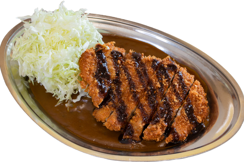 チャンピオンカレーの能登豚Lカツカレー