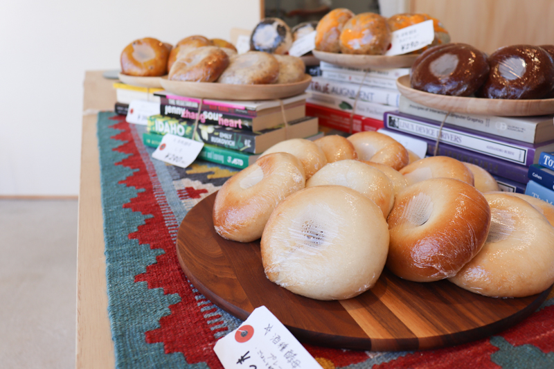 輪島市のこめとわとベーグル
