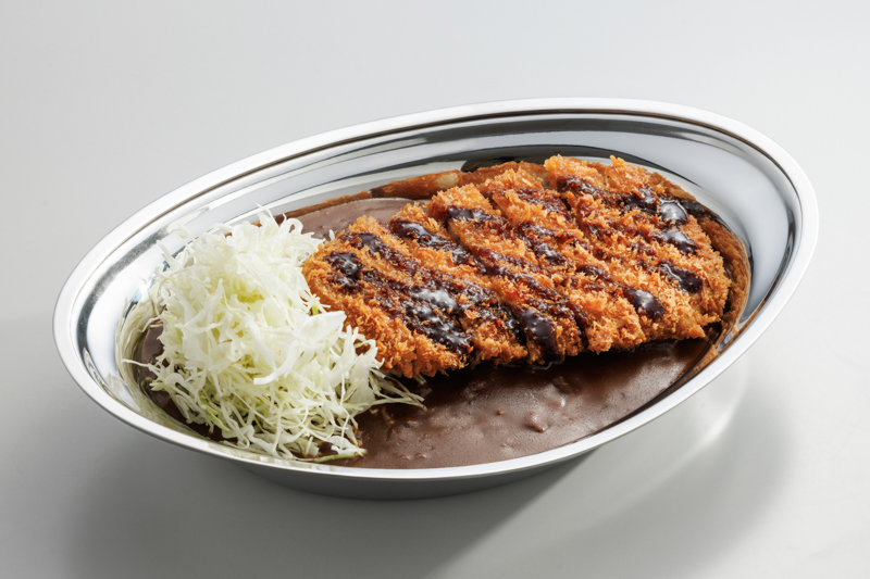 ャンピオンカレーの岩中豚カツカレー