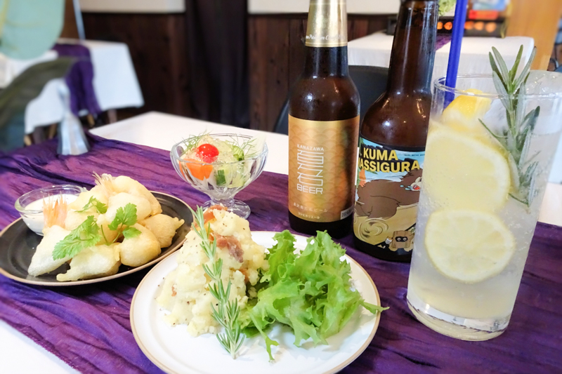 山代温泉街のCafe and Bar Cucuri