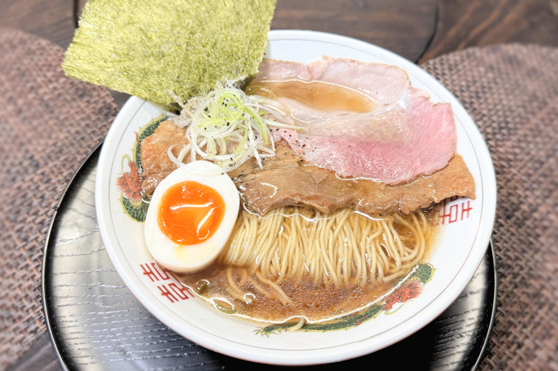 ラーメンと焼肉だわさのあっさり醤油ラーメン
