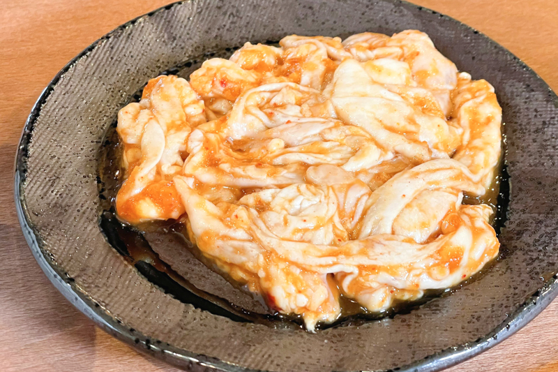 野々市市新庄の焼肉てん.のホルモン