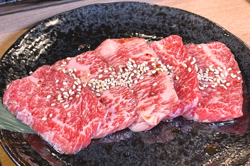 野々市市新庄の焼肉てん.のカルビ