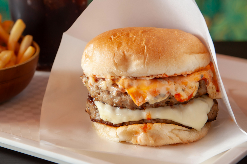 石川県金沢市のNEO BURGAR（ネオバーガー）ダブルチーズバーガー