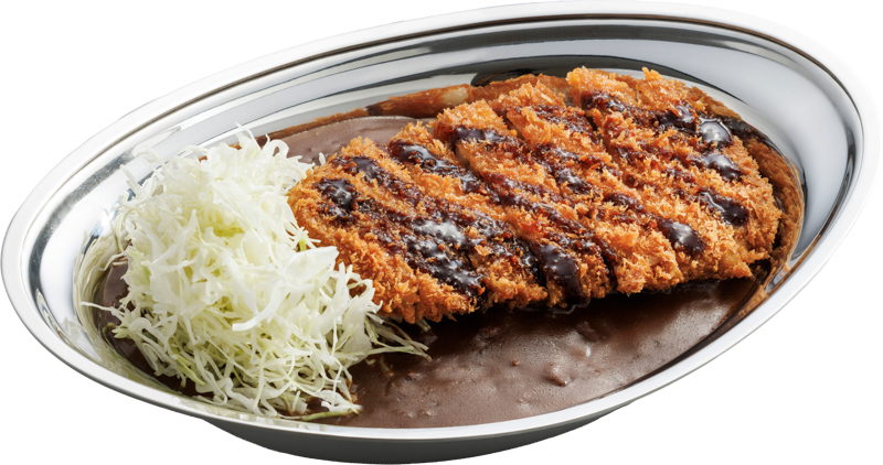 チャンピオンカレーの雪室熟成豚カツカレー