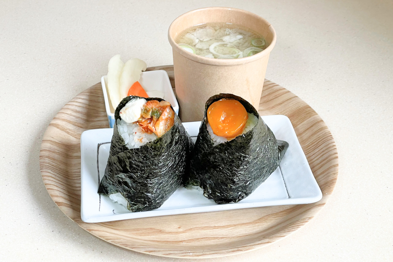 石川県金沢市にある金沢真心おにぎり穂尊のランチ