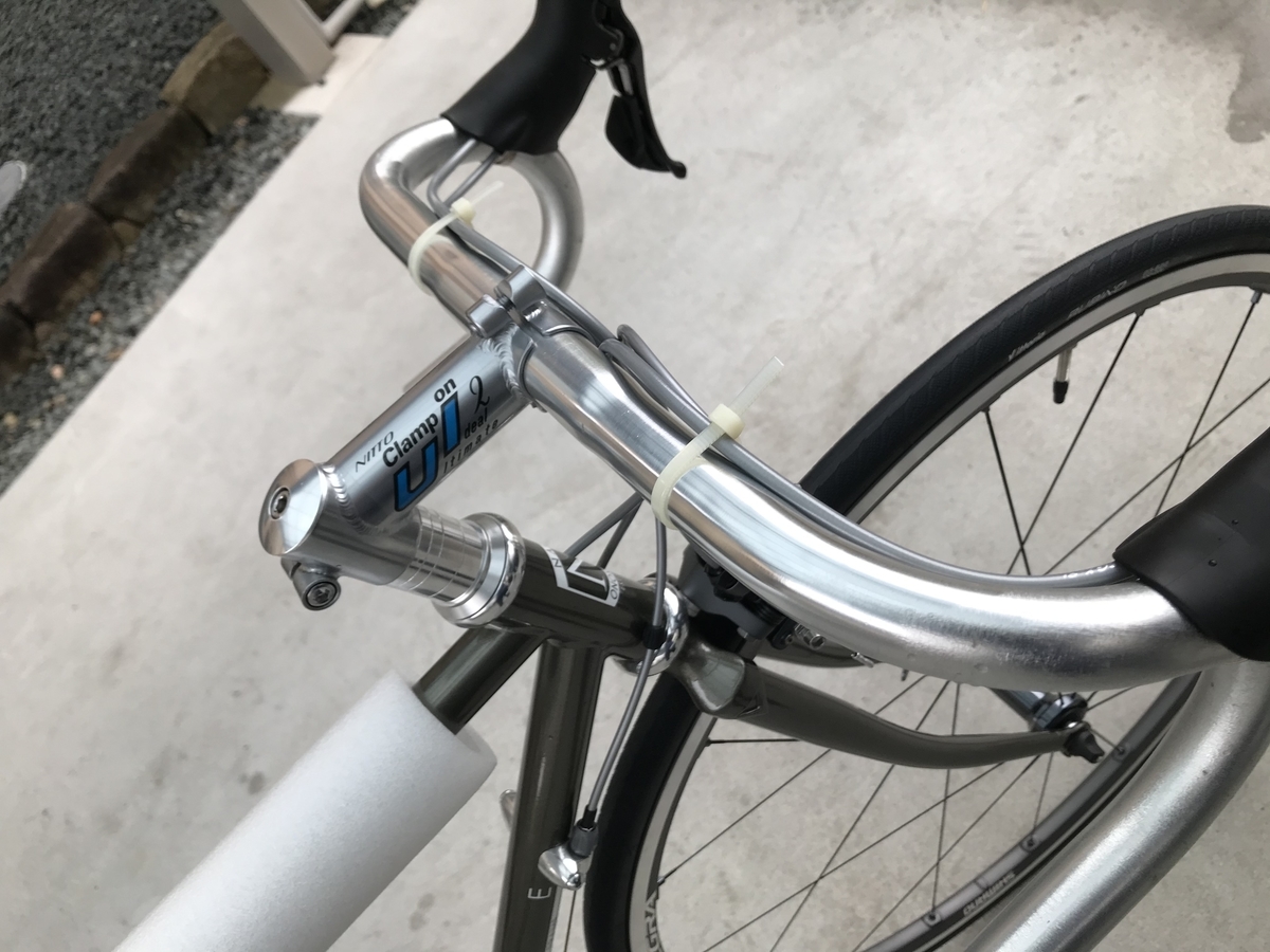 NAGIBIKE NCR-700　ロードバイク NEW ROAD BIKE ! NAGI BIKE NCR700 納車する。ステムは NITTO UI-2