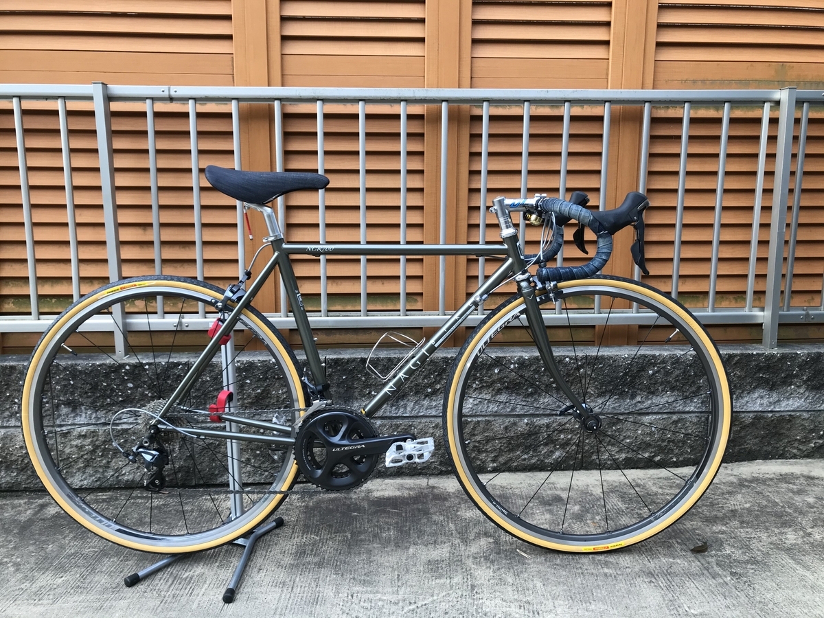 NAGIBIKE NCR-700　ロードバイク 友人の NCR 700 と MY NCR 700 。車体重量に思いを馳せる