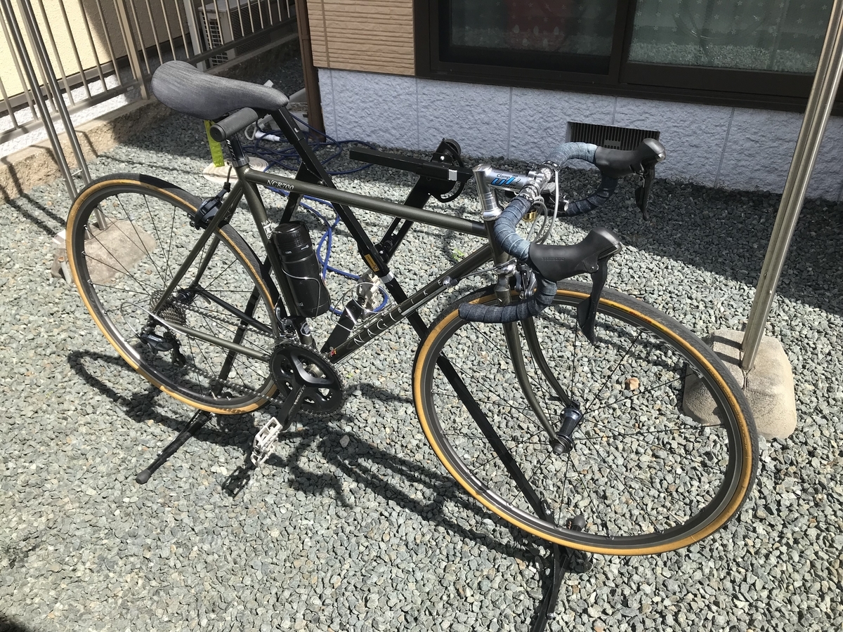 NAGI BIKE NCR 700 里帰り｡CYCLE SHOP NAGI で 1 年点検｡ NCM 7.5 の 