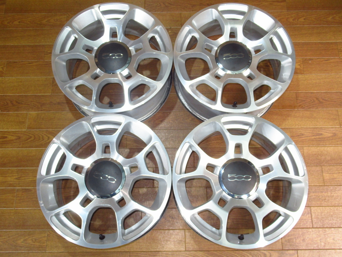 FIAT500キットホイールスポーツ純正 16インチアルミホイールの