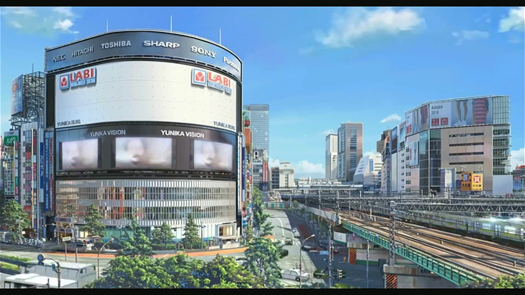 今更だが 君の名は の聖地巡礼の旅に出る その039 Welcome Tokyo