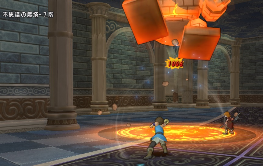 不思議の魔塔のサポ討伐 片手剣バトマスとヤリ武闘家どっちがいい アストルティア ゴールドブレンド