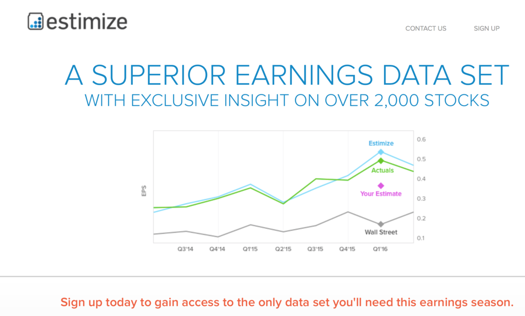 https://www.estimize.com