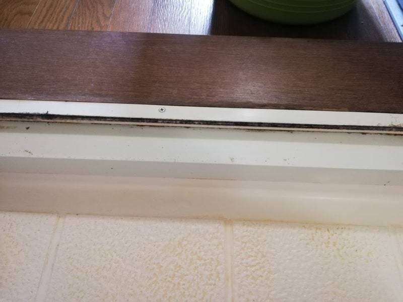 浴室 ドア 内パッキン 交換