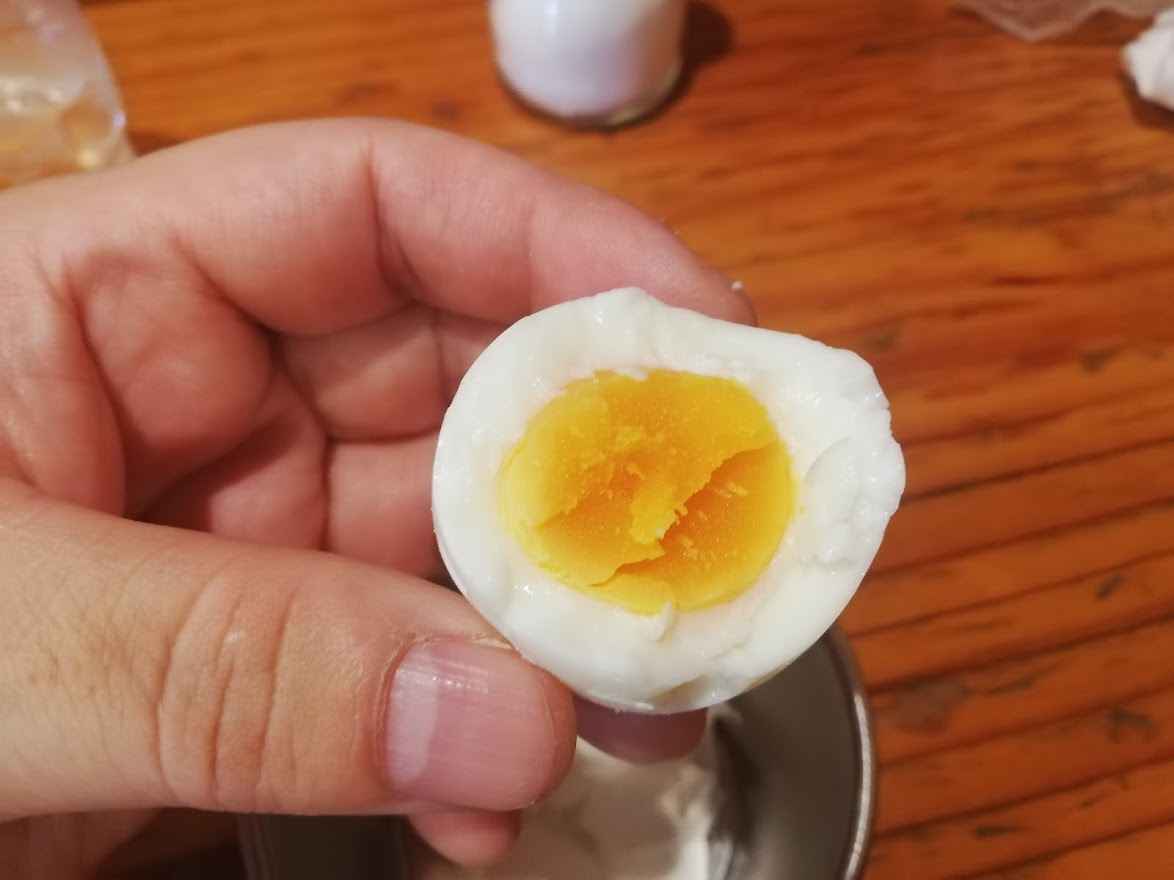 白樺山荘 ゆで卵