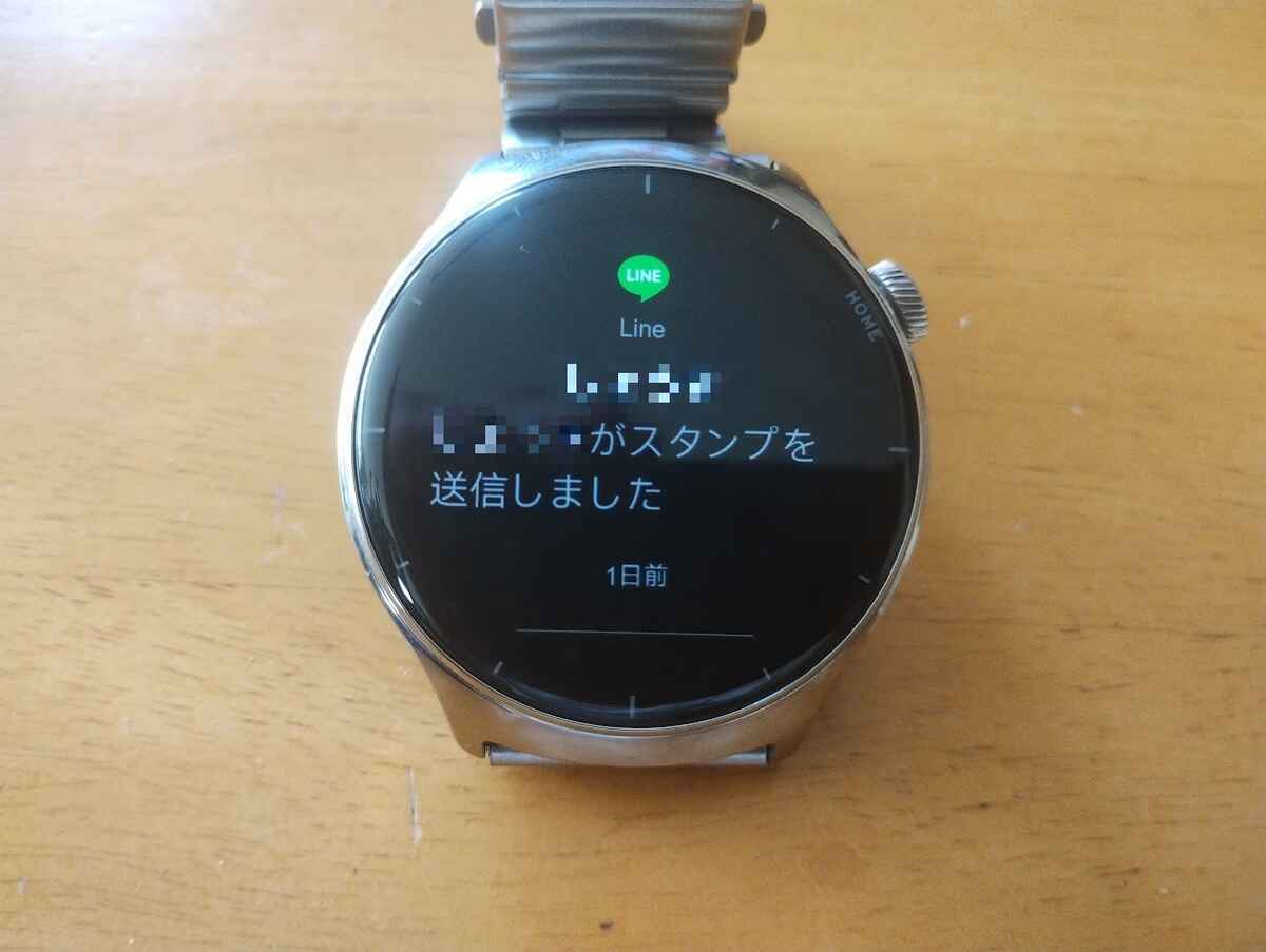 mibro LIte3 pro  LINE通知