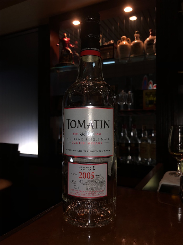 TOMATIN 15年 2007 信濃屋 Whisky Digger