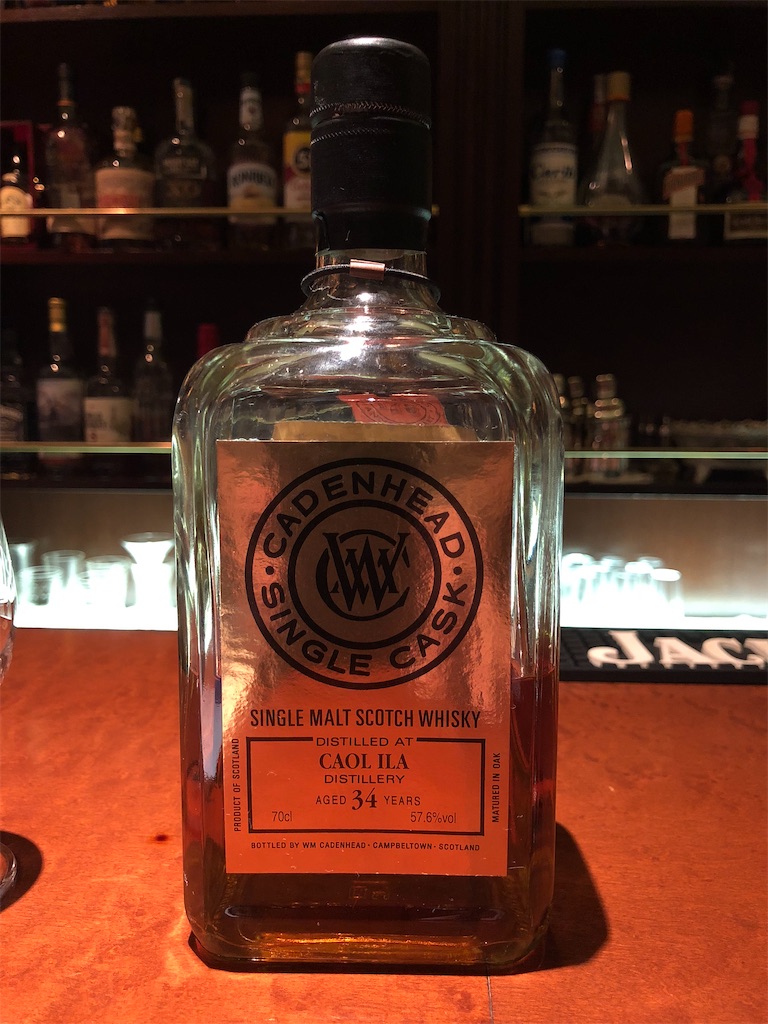 カリラ 1984-2018 34年 57.6% 金ケイデン ケイデンヘッド - Whisky Digger