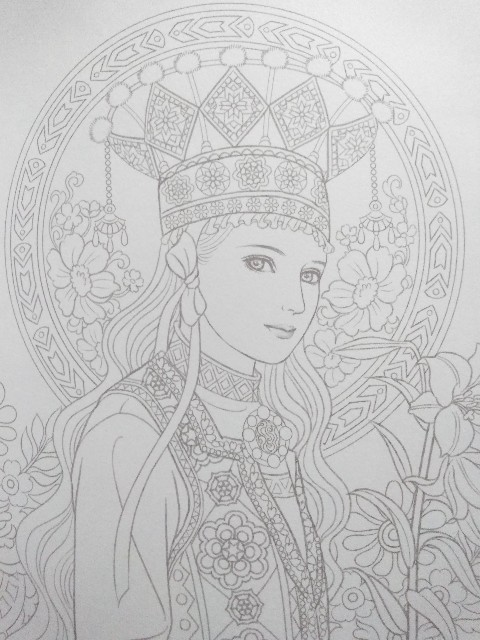 塗り絵をめぐる冒険