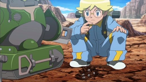 アニポケxy Z感想 荒野のブリガロン 木を植えるロボン あずの道具箱