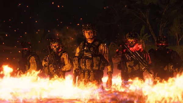 クリフと兵隊の登場シーン