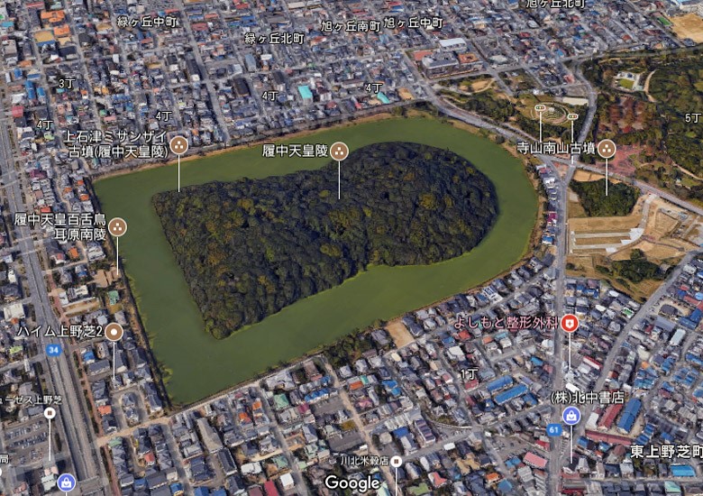 上石津ミサンザイ古墳【履中天皇陵】/百舌鳥古墳群大阪府堺市(2017.05.03) Slow Life Slow Fish