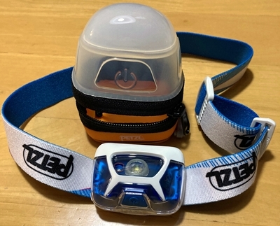 PETZL ヘッドランプ2個 + バッテリー2個 + ランタンケース ヘッドランプ購入（ペツルティカ） - 新緑のこもれび