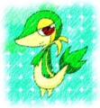 イラスト ツタージャ2加工
