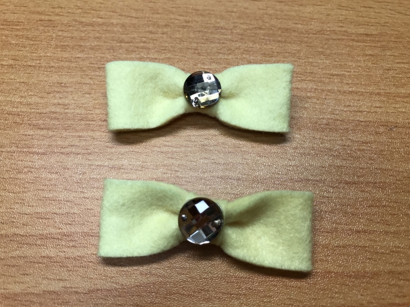 手作り 魔法使いプリキュア 奇跡の変身 キュアモフルン風 コスプレ衣装の作り方 前リボン 小 イクメンパパの裁縫日記