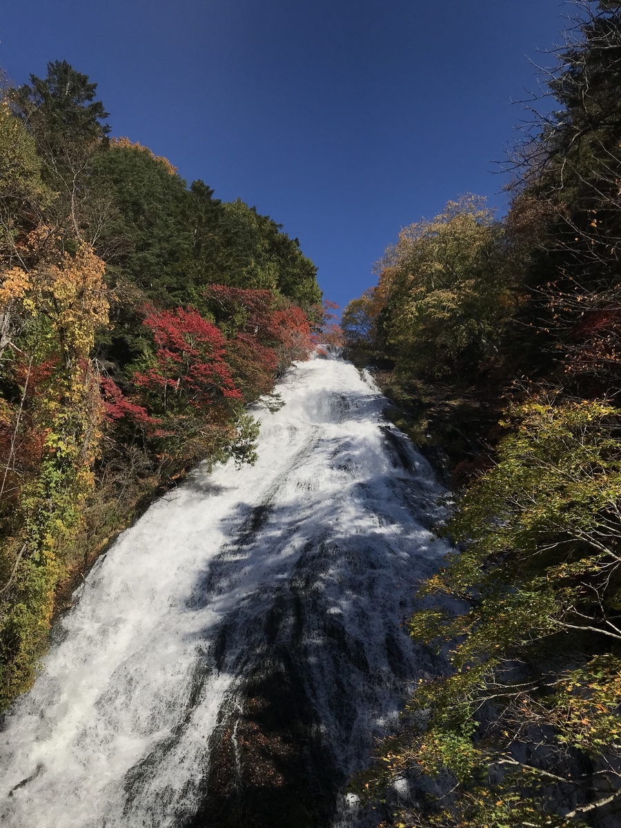 湯滝の紅葉（2022.10.21）（Marriott & Go）