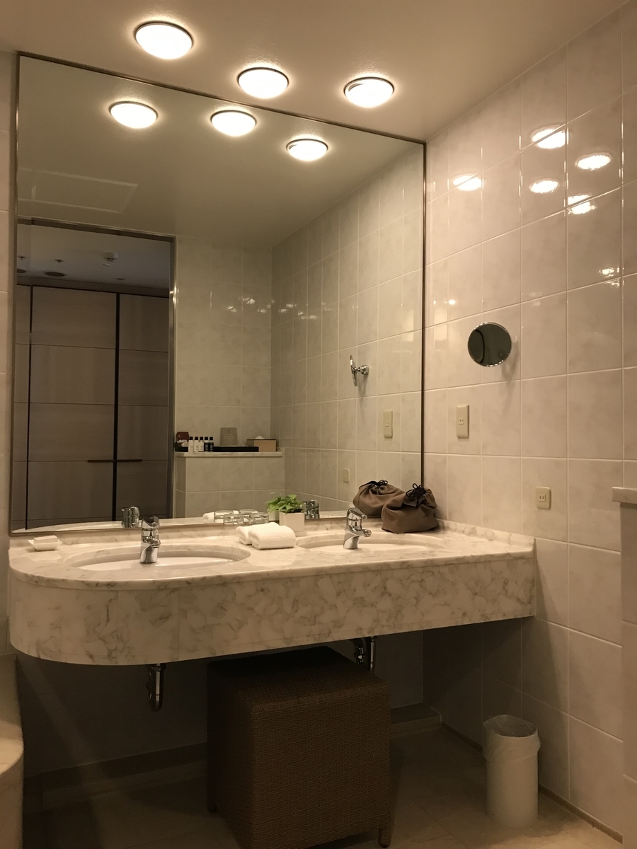 ザ・プリンス さくらタワー東京 ドレッシングルーム&バスルーム(Marriott&Go)