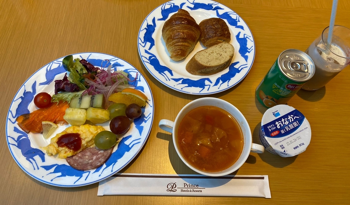 ザ・プリンスさくらタワー東京 エグゼクティブラウンジ・朝食（Marriott & Go）