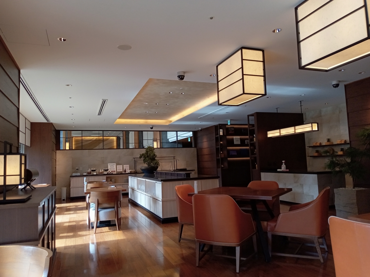 グランドプリンスホテル高輪・クラブラウンジ花雅（Marriott & Go）