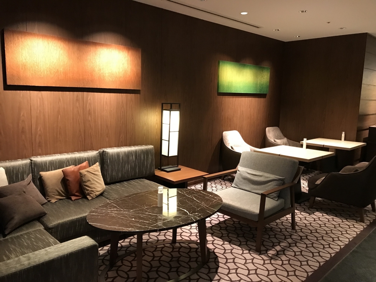 グランドプリンスホテル高輪・クラブラウンジ花雅（Marriott & Go）