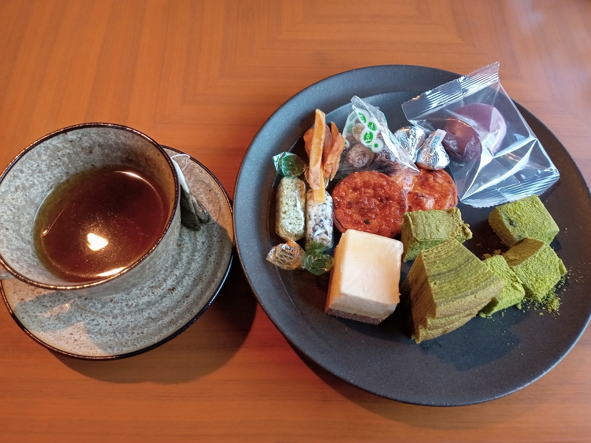 グランドプリンスホテル高輪・クラブラウンジ花雅 ティータイム（Marriott & Go）