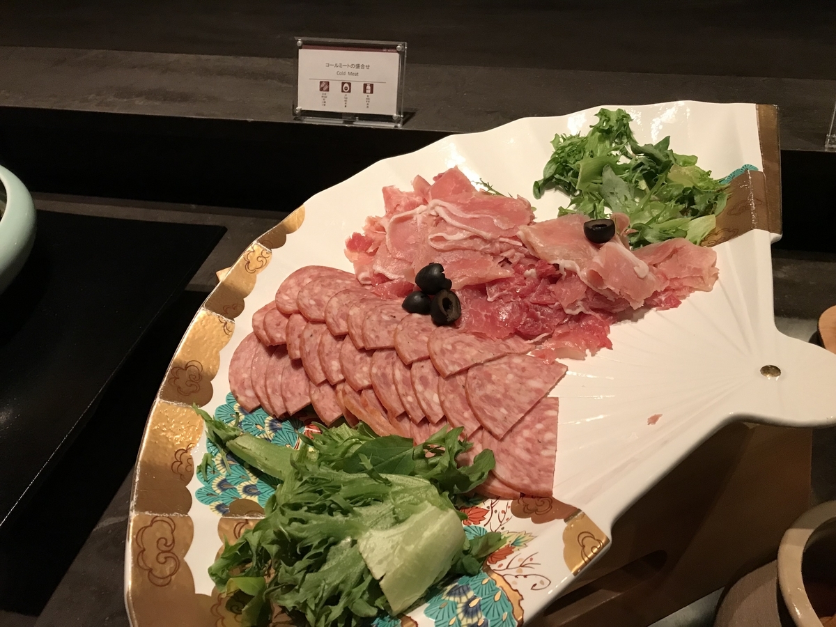 グランドプリンスホテル高輪・花雅 カクテルタイム 料理（Marriott&Go）