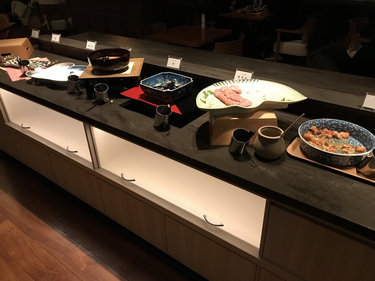 グランドプリンスホテル高輪・花雅 カクテルタイム 料理（Marriott&Go）