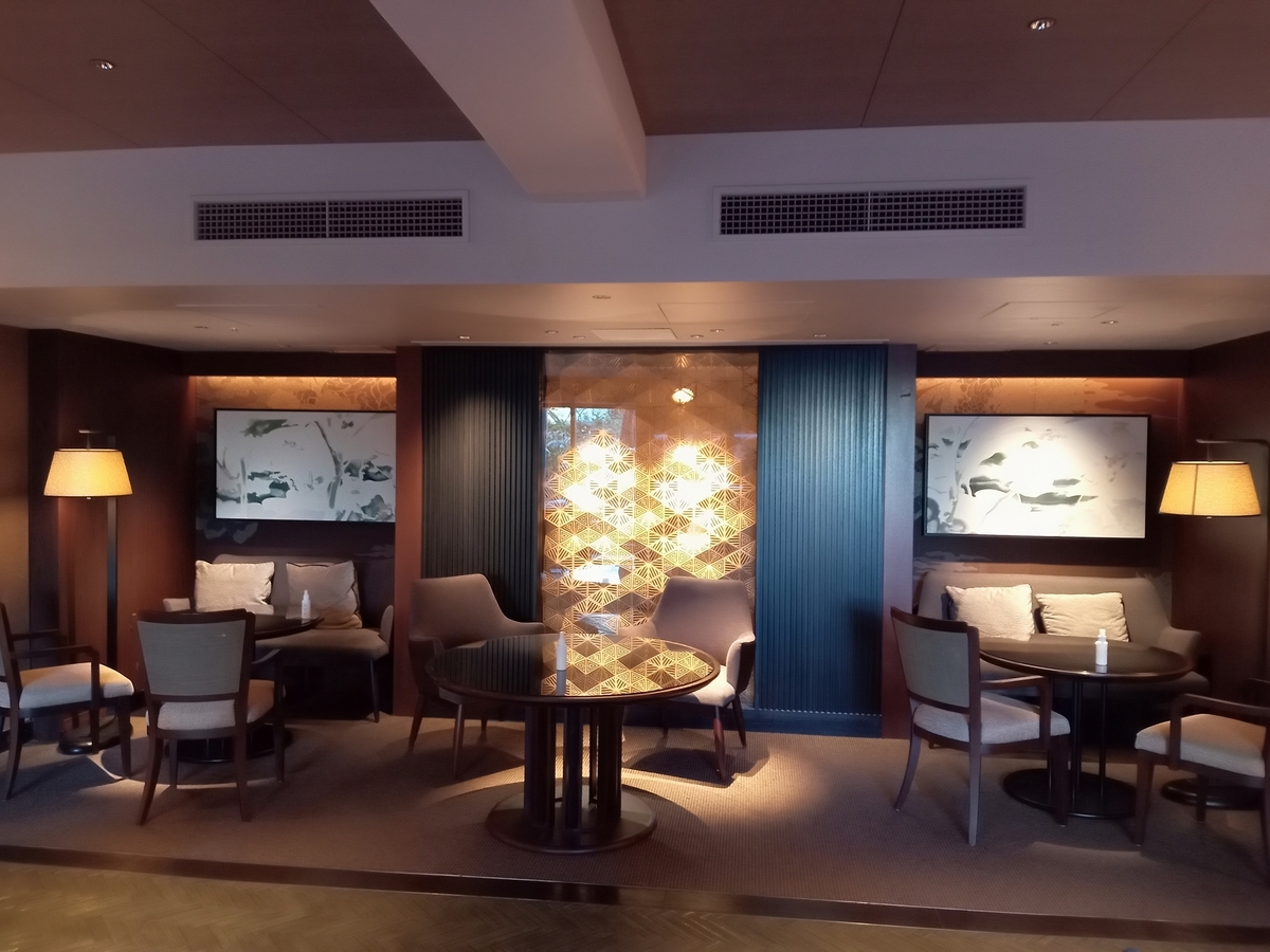 グランドプリンスホテル新高輪・クラブラウンジ（Marriott & Go）