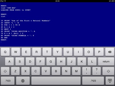 iPadでBASICプログラミング HandBasic - W&R : Jazzと読書の日々