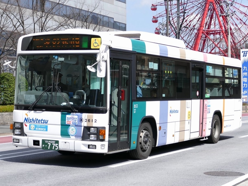 西鉄バス北九州 2612 - 海峡を越えた先には