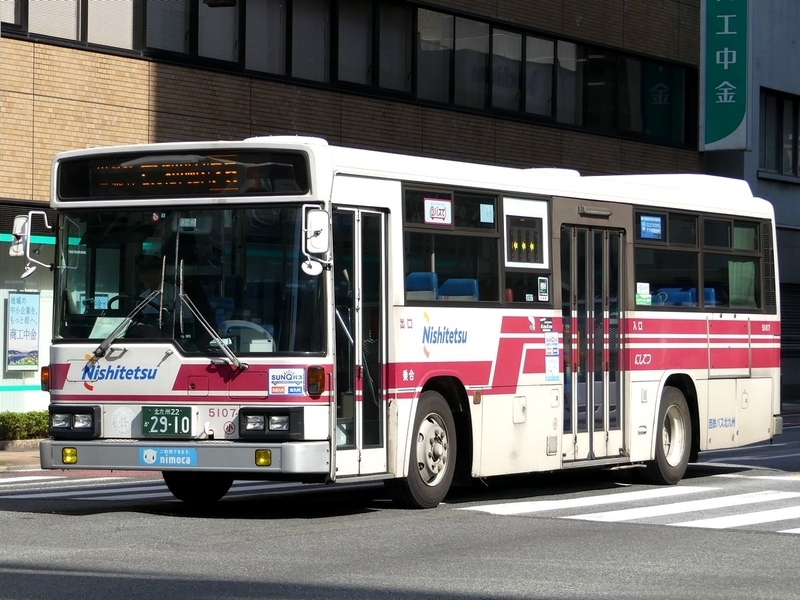 西鉄バス北九州 5107 - 海峡を越えた先には