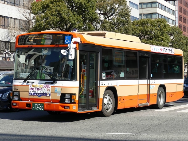 神姫バス 7074 - 海峡を越えた先には