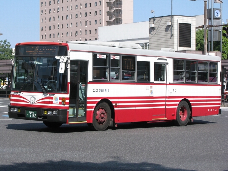 広島バス 338 海峡を越えた先には